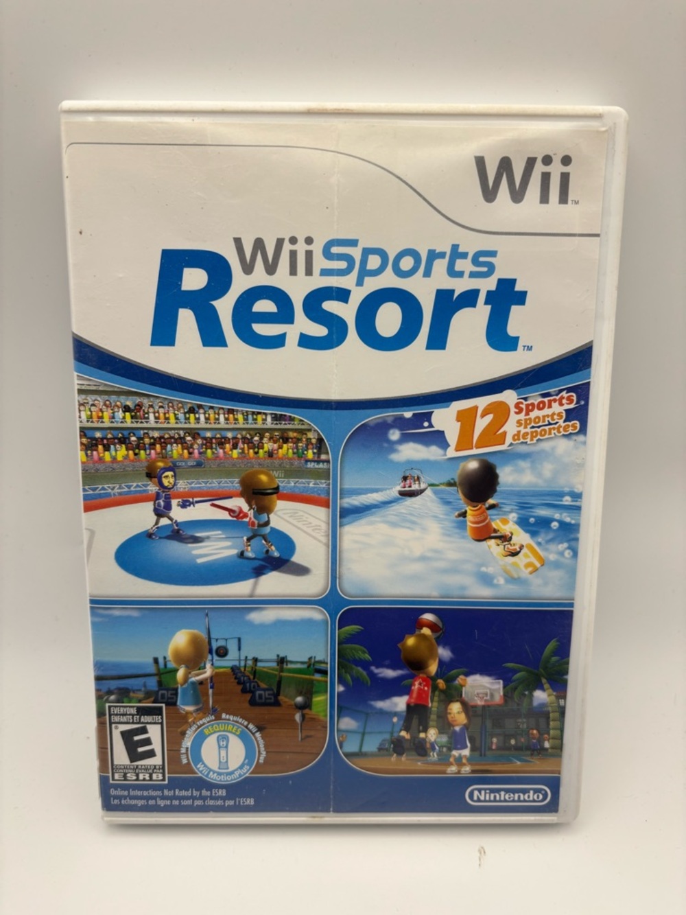 Nintendo Wii Sports Resort Complete CIB Game Tested MotionPlus Compatible